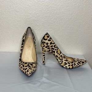 Leopard Print Women's Heels